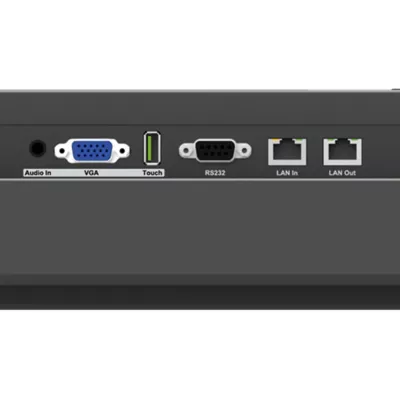 VGA, LAN In, LAN Out, RS232, Audio In