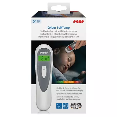Infrarot-Thermometer, Stirnthermometer, Kontaktlos, Baby-Thermometer, Thermometer-Anzeige