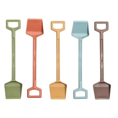 Schaufel, Kunststoffschaufel, Spachtel, Grün, Set