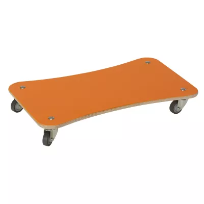 Rollerboard, Kofferroller, Transportplattform, Holzplatte, Gummirollen
