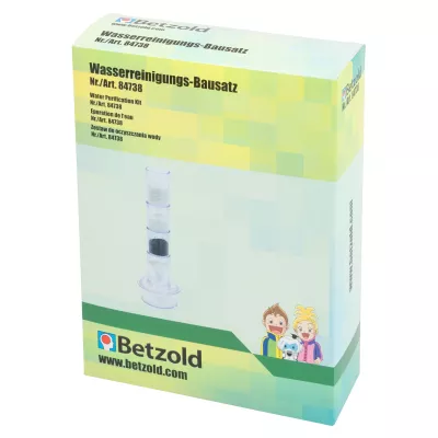 Wasserreinigungs-Bausatz, Wasserreinigungs-Kit, Filterkassette, Messing?, Bezzold