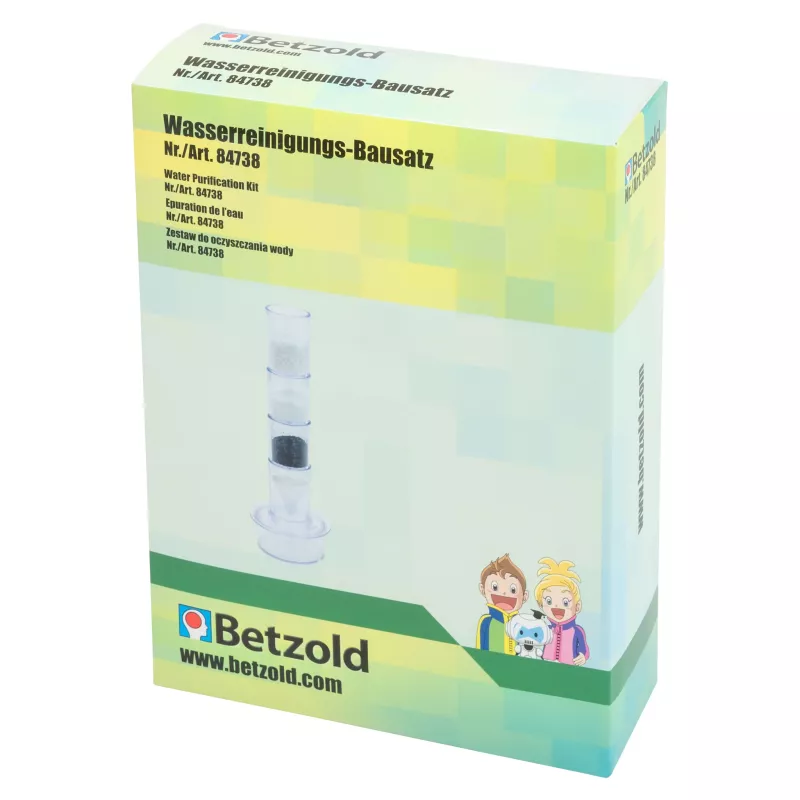 Wasserreinigungs-Bausatz, Wasserreinigungs-Kit, Filterkassette, Messing?, Bezzold