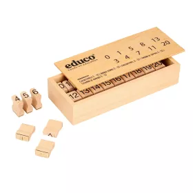 Zahlenstempel 0 - 20