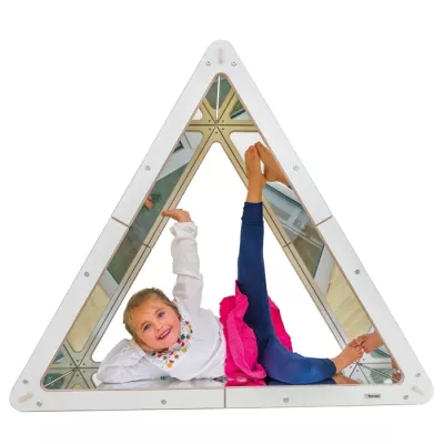 Triangle Struktur, Spielbereich, Kinder, Rahmen aus Glas, Plexiglas Panels