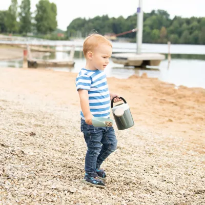Kinder, Strand, Sand, Spielzeug, Strandspielzeug