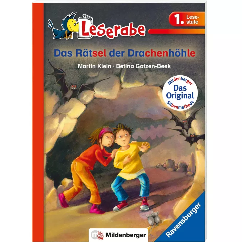Kinderbuch, Rätsel, Drache, Höhle, Leserabe