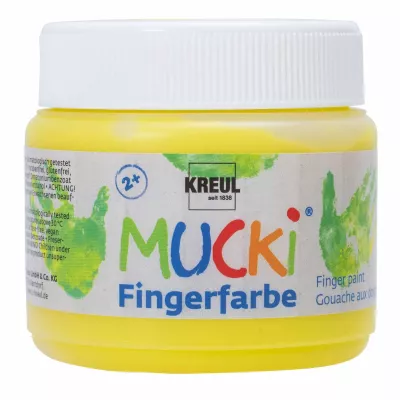 Fingerfarbe, Knete, MUCKi, Gouache, Farbflasche