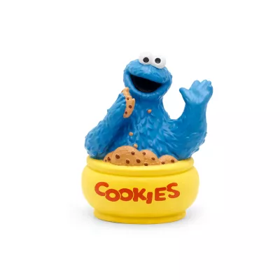 Cookie Monster, Cookie Jar, blauer Pelz, Figur, Kekse