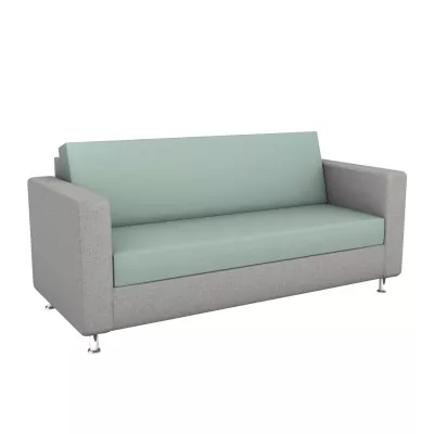 Sofa, Sitzbank, Grau, Bezug, Mintgrün