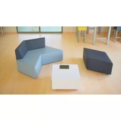 Sitzgruppe, Sofagarnitur, Ottomane, Hocker, Beistelltisch