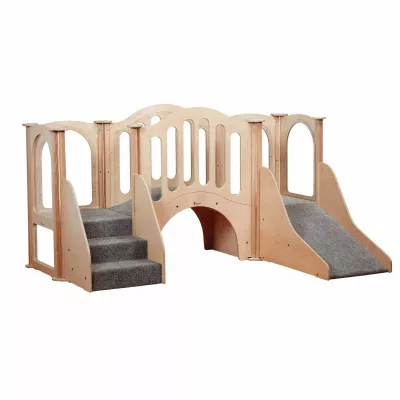 Spielturm, Kletterturm, Holzspielzeug, Kleinkind-Spielplatz, Rutsche