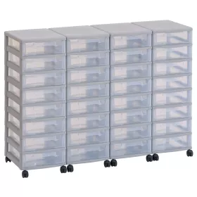Flexeo® Container-System mit 32 flachen Boxen