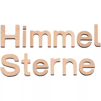 Holzbuchstaben, Wortbausteine, Holz, Deko, Schriftzüge