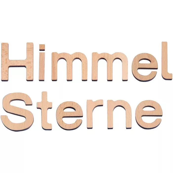 Holzbuchstaben, Wortbausteine, Holz, Deko, Schriftzüge