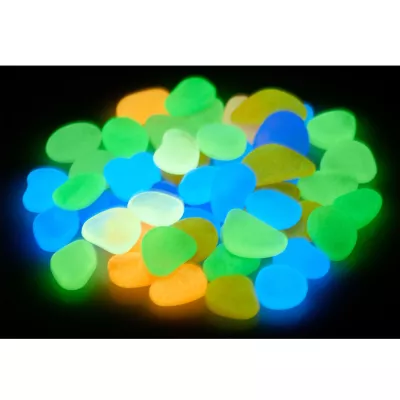 glow stones, Steine, fluoreszierende Steine, neon Kiesel, bunte Glow-Steine