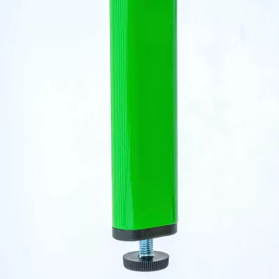 grün, grüner Rohrtube, verstellbar Fuß, Sockel, Schraubknopf