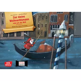 Kamishibai-Bildkarten, Der kleine Weihnachtsmann reist um die Welt