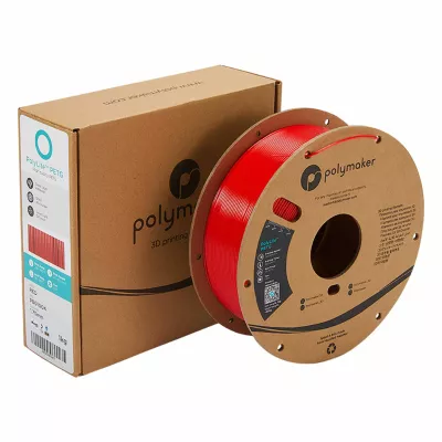 3D-Druck Filament, Rotes Filament, PLA, Spule, PolyMaker