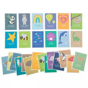 Prickel-Set mit 24+1 Affirmationskarten