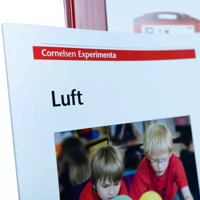 Luft, Experiment, Kinderbuch, Poster, Bildschirm