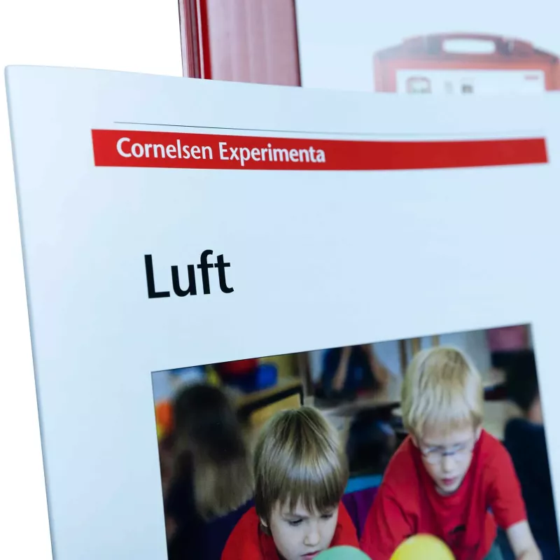 Luft, Experiment, Kinderbuch, Poster, Bildschirm