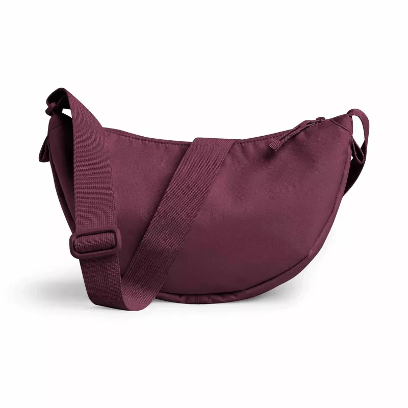 Umhängetasche, Gürteltasche, Damentasche, Reißverschluss, Burgundy