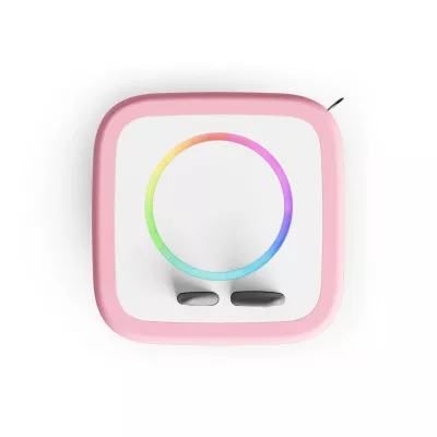 LED-Ring, RGB, Kreis, Schalter, Pink