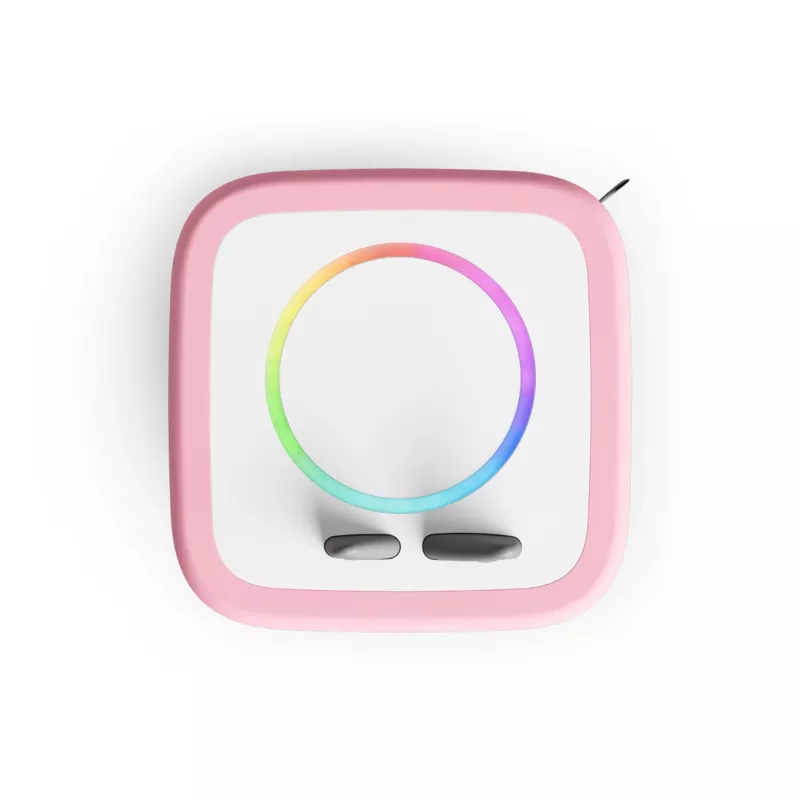 LED-Ring, RGB, Kreis, Schalter, Pink
