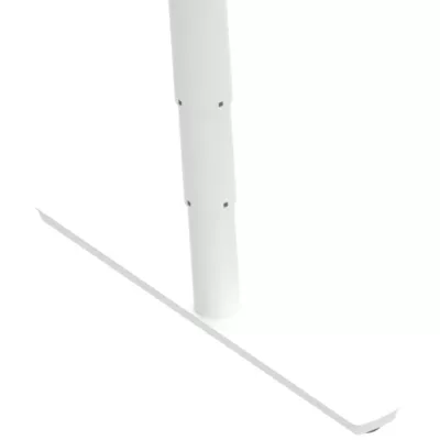 weiß, rundstab, unterstützung, tischbein, metallstange