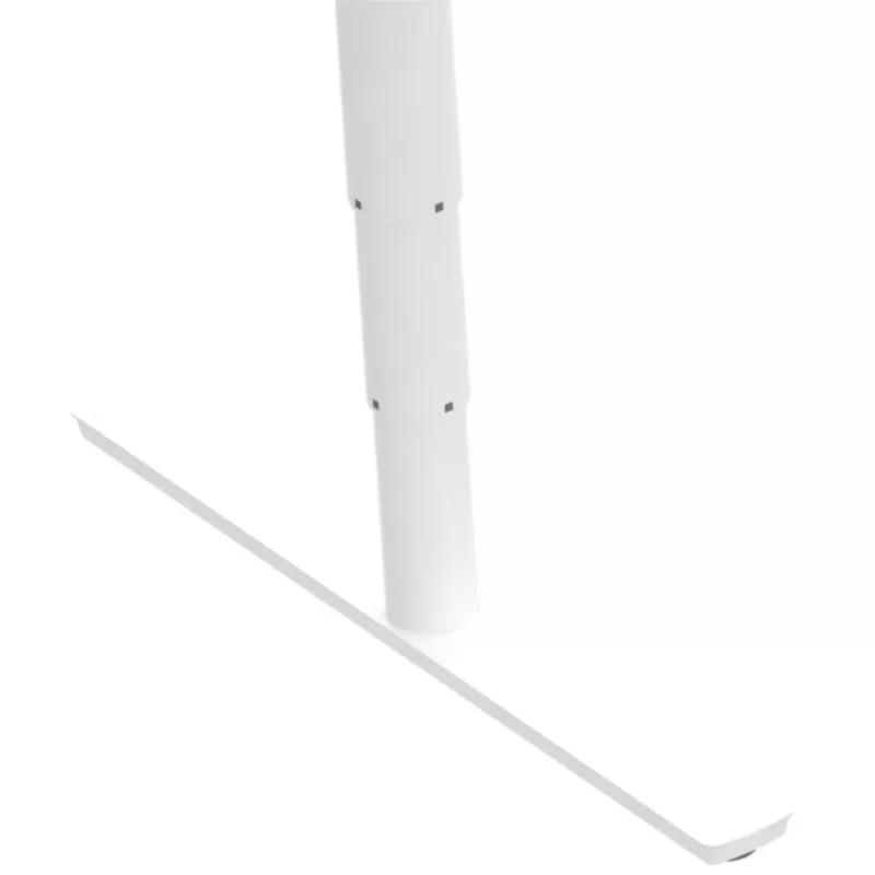 weiß, rundstab, unterstützung, tischbein, metallstange