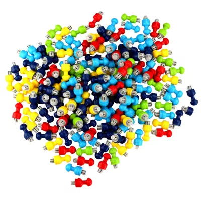 Nadeln, Klemmstücke, Bunte Pins, Klemmhütchen, Nähmaschinenzubehör