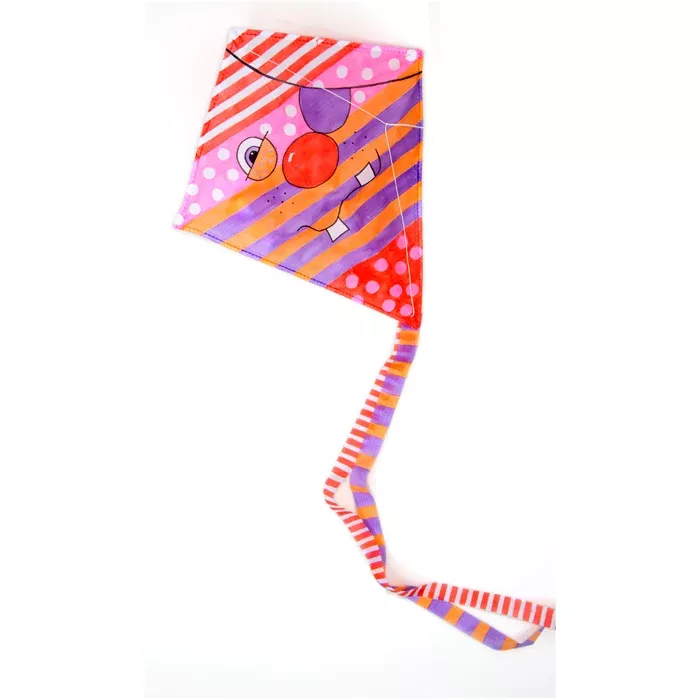 Drachenbahn, Windspiel, Kite, Schirmchen, Kunststoff