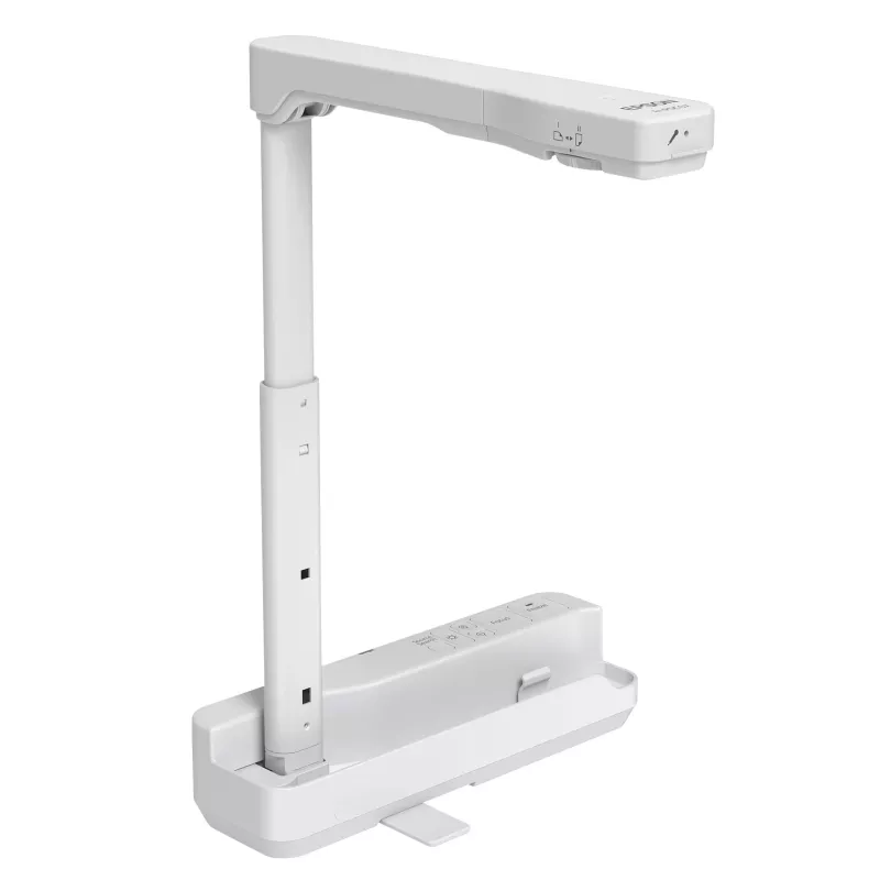 Schreibtischlampe, LED-Lampe, Weiß, verstellbar, Klemmfuß