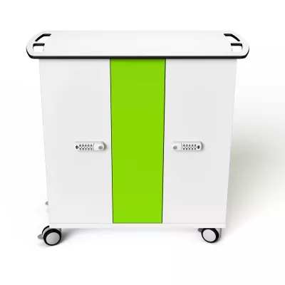 Schreibtischschrank, Skalierbar, Schwarz, Grün, Rollwagen