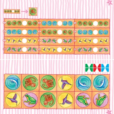 jigsaw, puzzle, karten, tiere, meerestiere