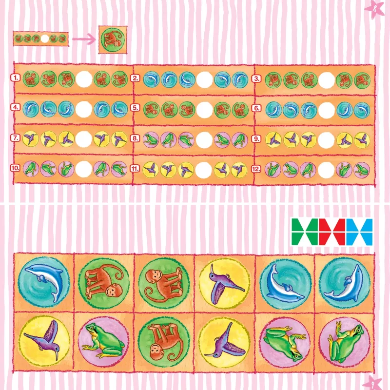 jigsaw, puzzle, karten, tiere, meerestiere