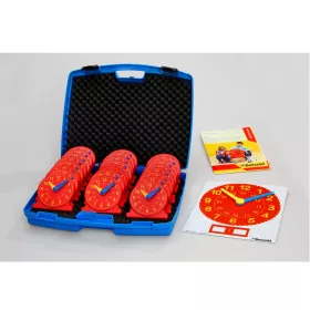 Klassensatz Uhren im Koffer
