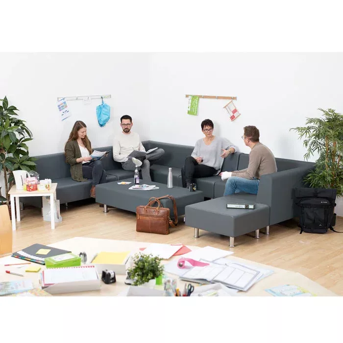 wohnzimmer, sofa-ecke, besprechung, menter, arbeiter