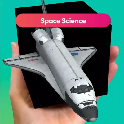 Raumfahrt, Raumschiff, Spielzeug, Modellflugzeug, Space Science
