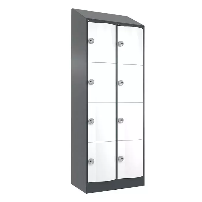 Schließfach, Spind, Metallspind, Schuhschrank, Schlossverschluss