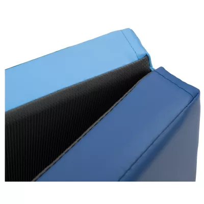 Pouch, Geldbörse, Blau, Gefaltet, Stoff