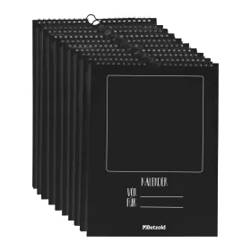 Kalender zum Selbstgestalten 10er-Set schwarz
