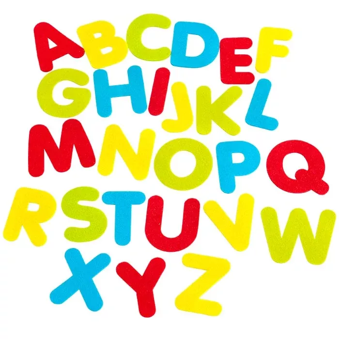 Alphabet, Letters, Colorful, A-Z, Foam letters
