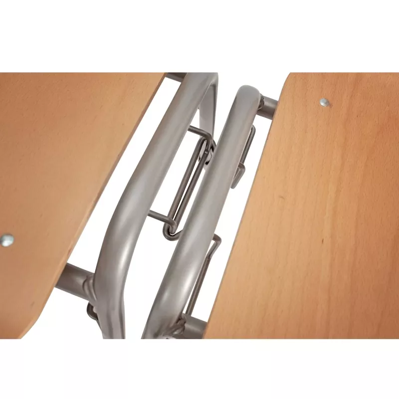 Schreibtisch, Schreibtischstuhl, Holztisch, Metallgestell, Zusammenklappbar