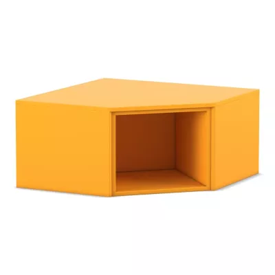 Eckregal - Höhe: 41,4 cm