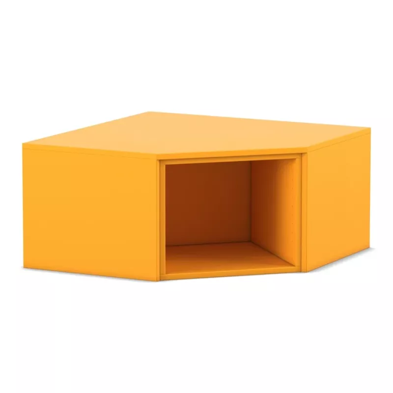 Coupevent, Orangeneck, Aufbewahrungsbox, Offene Frontseite, Modulares Möbelstück