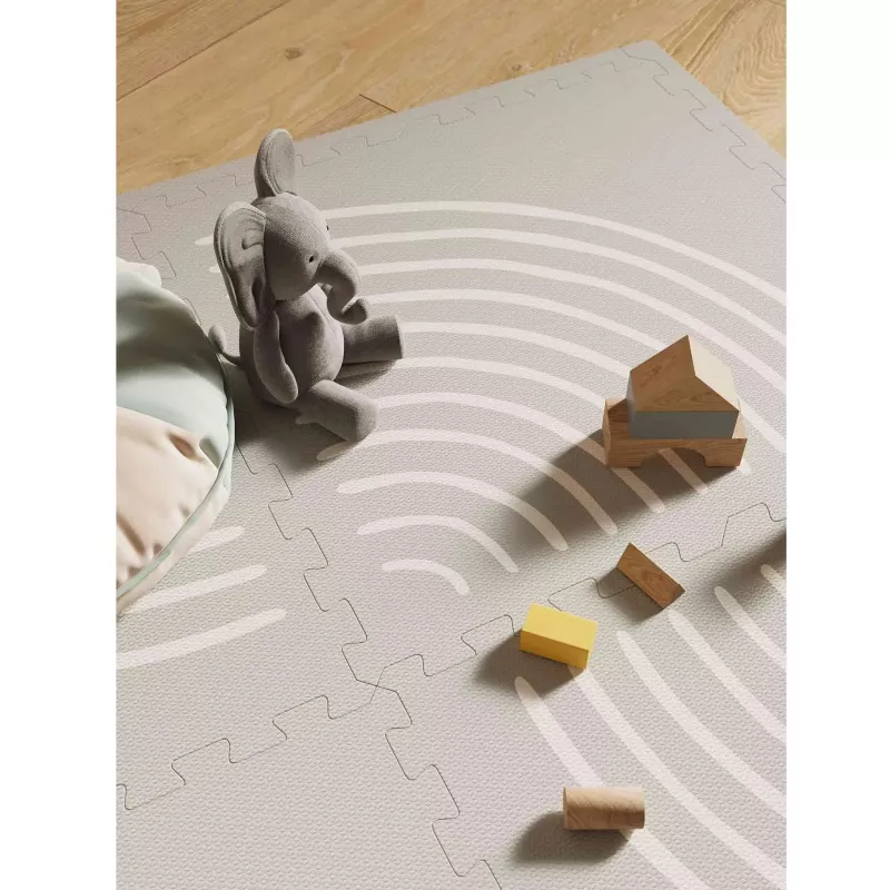 spielteppich, grau, spielzeug, bausteine, elefant