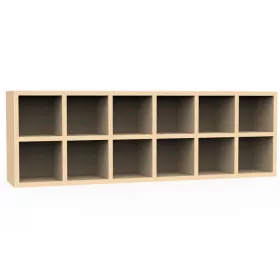 Flexeo® Garderoben-Hängeregal Armadio, Tiefe 23 cm, Breite 120 cm