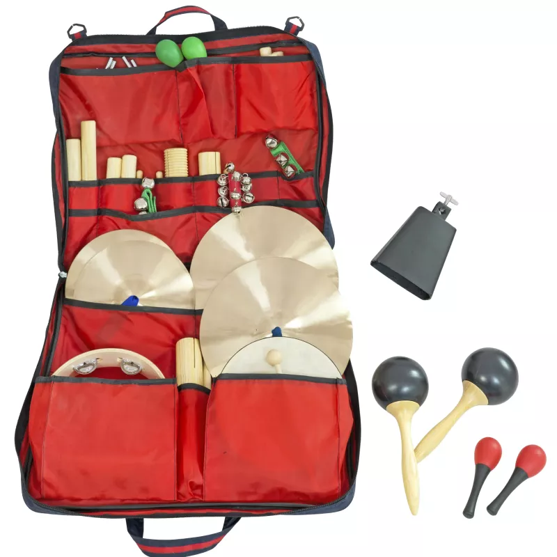 ECU, Trommel, Becken, Schlägel, Reise-Set