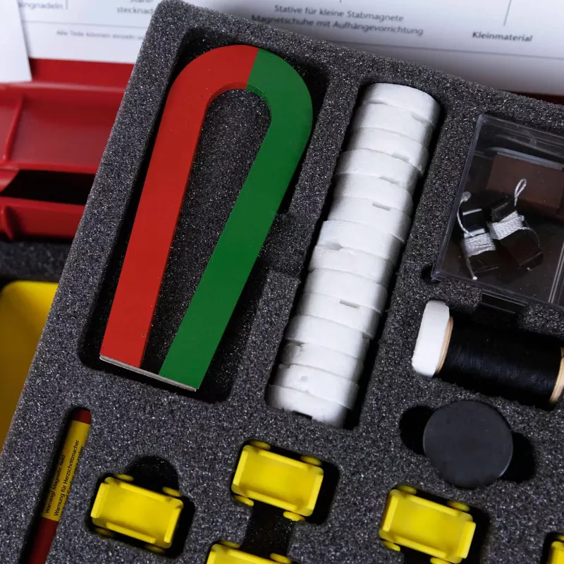 Klemmwerkzeug, Magnetband, Schneiderwerkzeug, Messungsset, Kofferinhalt